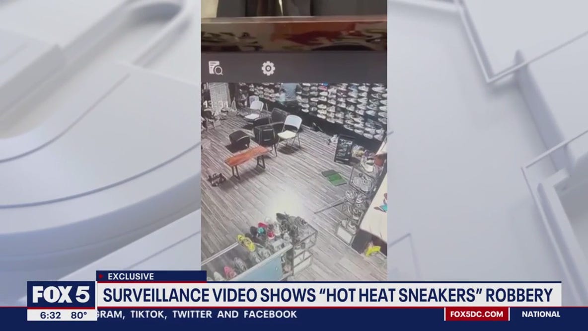 Video shows Hot Heat Sneakers robbery in Largo